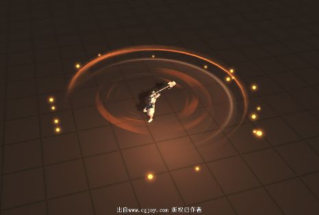 旋转砸地